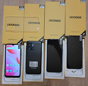 Смартфон Doogee N50 Black 8\128GB 4200mAh Type-C + чехол НОВИНКА 2023, фото 1