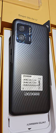 Смартфон Doogee N50 Black 8\128GB 4200mAh Type-C + чехол НОВИНКА 2023, фото 3