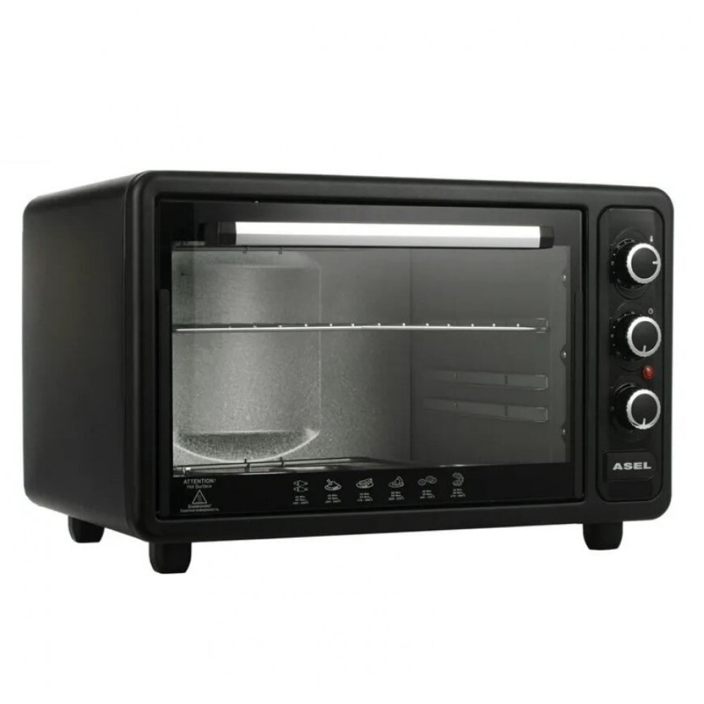 Електродуховка Asel AF-40-23 Black, фото 1