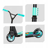 Самокат трюковий WXM WRS-BY1 EXTREME 100 мм зелений, фото 6