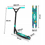 Самокат трюковий WXM WRS-BY1 EXTREME 100 мм зелений, фото 7