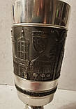Високий олов'яний винний келих Стара Європа, фото 2