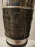 Високий олов'яний винний келих Стара Європа, фото 3