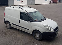 Поперечены на рейлинги без ключа (2 шт) Серый Fiat Doblo II 2010-2022 гг. Avtoteam