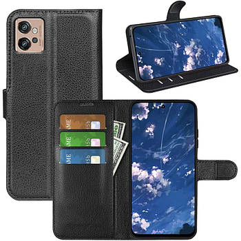 Чохол-книжка Litchie Wallet для Motorola G32 Black