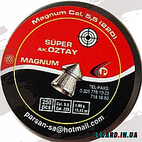 Куля Oztay 5.5 мм, 1.0 г, 200 шт (ж/б)