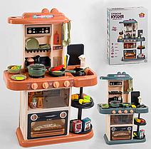 Дитячий ігровий набір інтерактивна кухня велика плита мийка духовка посуд Limo Toy 889-185