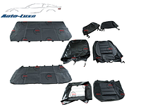 Автомобильные Чехлы Pilot для ВАЗ 2103,2106 Полный комплект с двумя подголовниками Серые