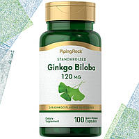 Гинкго Билоба Piping Rock Ginkgo Biloba 120 мг 100 капсул