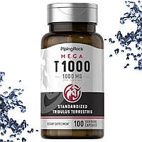 Бустер Тестостерона Piping Rock Mega T1000 Tribulus Terrestris 1000 мг на порцию 100 капсул