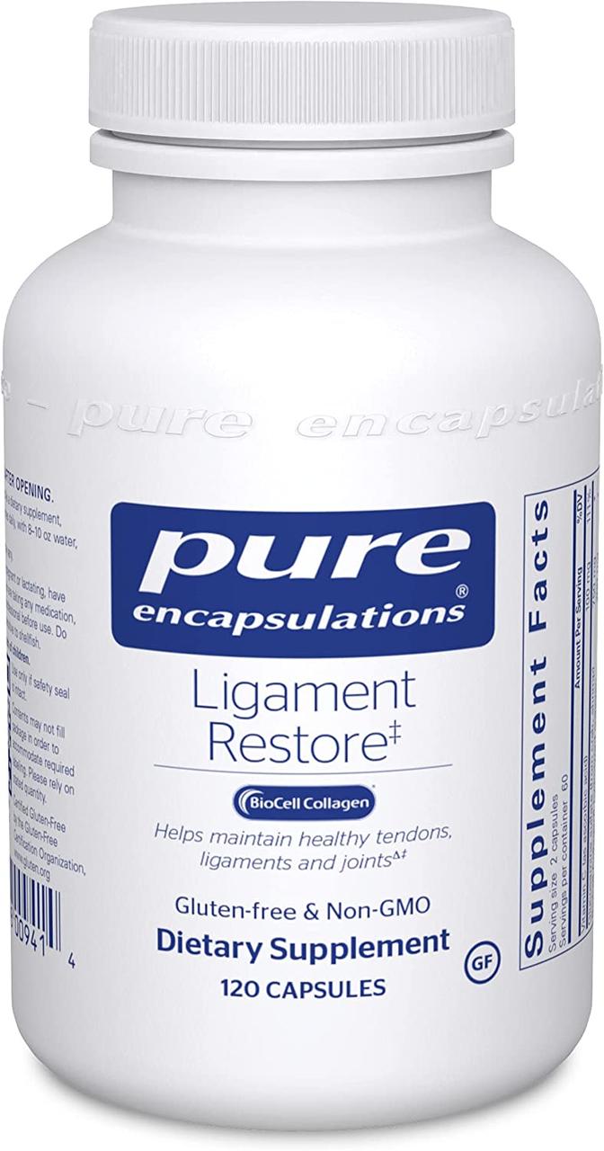 Pure Encapsulations Ligament Restore / Відновлення зв'язок 120 капсул