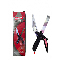 Универсальные кухонные ножницы 2 в 1 Умный нож - ножницы с разделочной доской Clever cutter