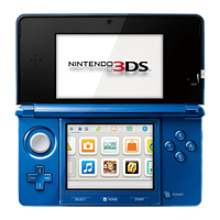 Консоль Nintendo 3DS Модифікована 32GB Cobalt Blue + 10 Вбудованих Ігор Б/У Хороший