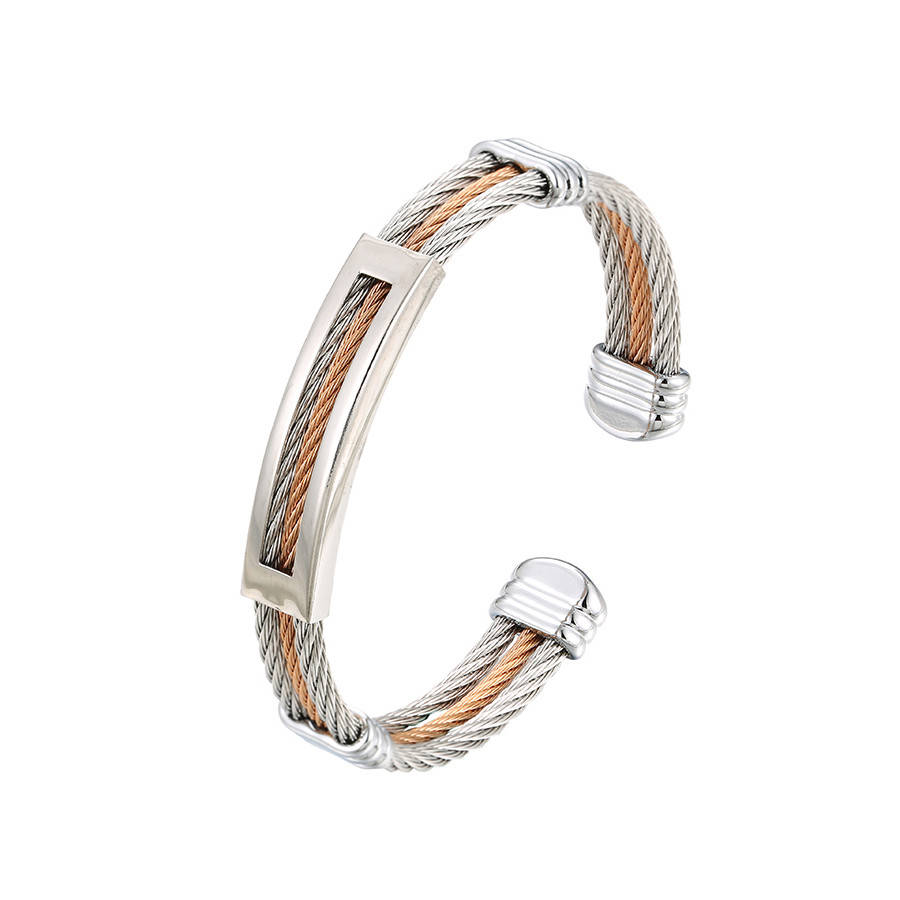 

Браслет Xuping из стали 33098 ширина 9 мм длина регул.