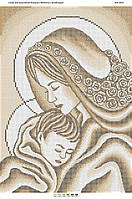 А2 "Мадонна з немовлям" схема для вишивки бісером ікони