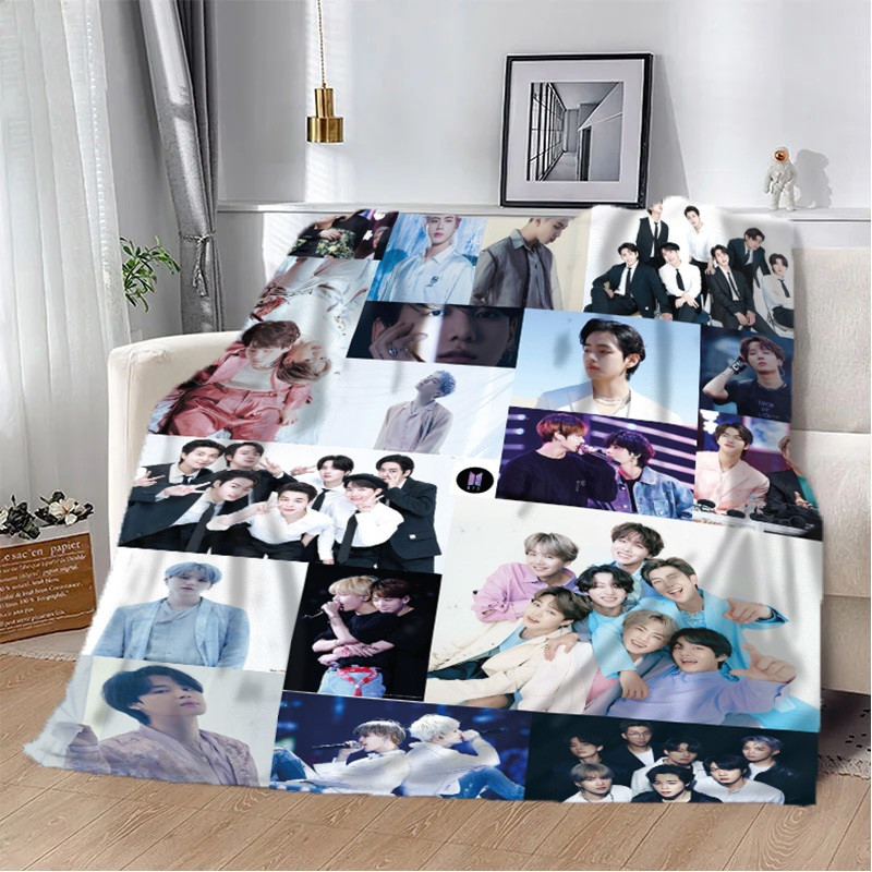Плед 3D BTS 10603 135х160 см ID 4569003