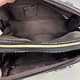 Мила жіноча сумка з двома ручками з ремінцем А29-1893 Чорна, фото 7