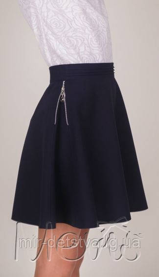 Шкільна спідниця для дівчинки TM Mevis оптом р.146-164 см (чорний)