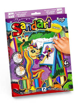Набір для творчості Фреска із піску "Sand Art" Поні SA-02-02