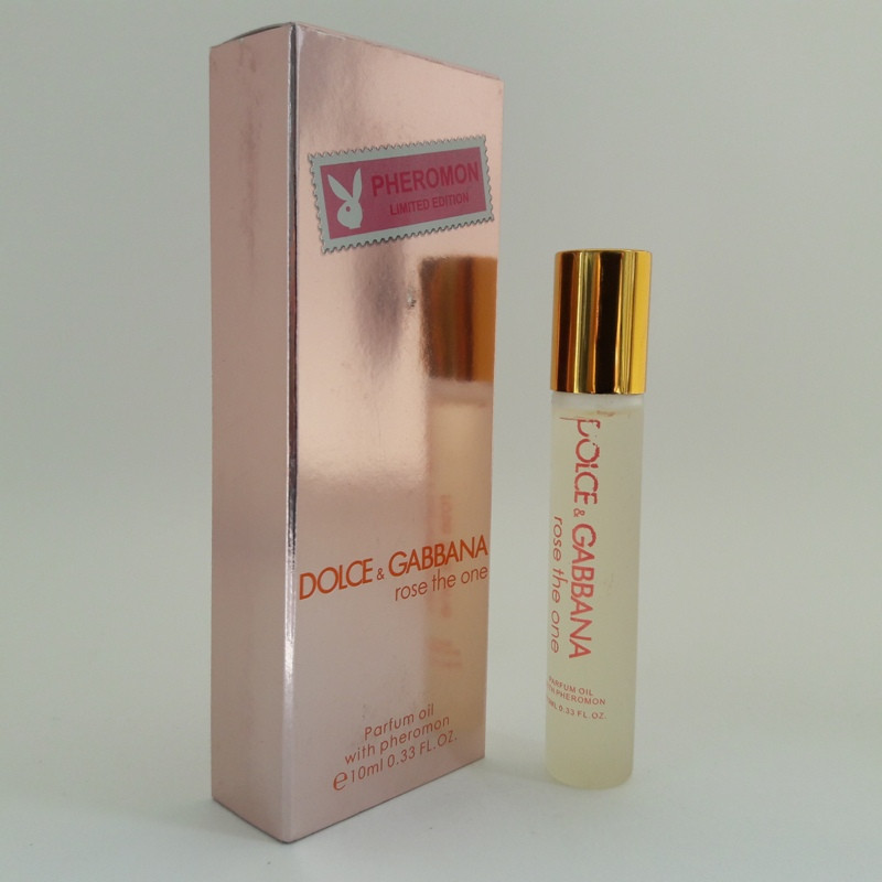 Парфумерна олія з феромонами Dolce & Gabbana Rose The One, 10 мл. Без спирту