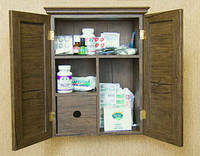 Настенный шкафчик для медикаментов АПТ-001210