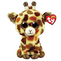 Дитяча іграшка м яконабивна TY Beanie Boos 36394 Жираф "STILTS" 15 см