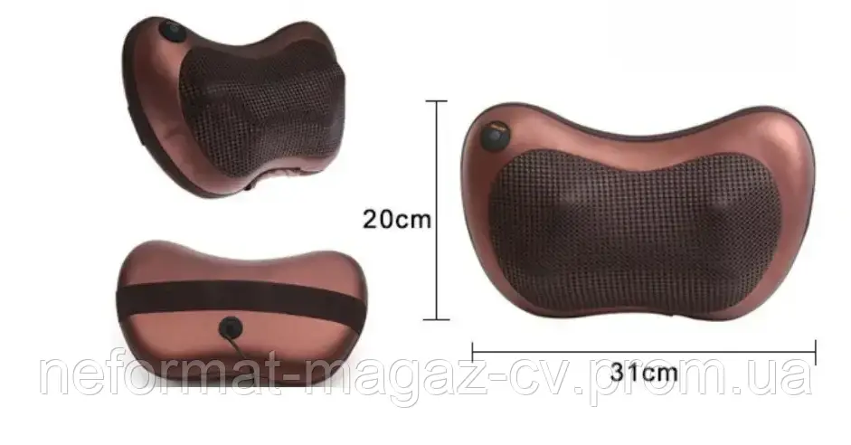 Массажная подушка для дома и машины MASSAGE PILLOW QY-8028 - фото 5 - id-p1857952959