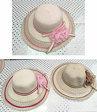 Жіночий капелюшок льон