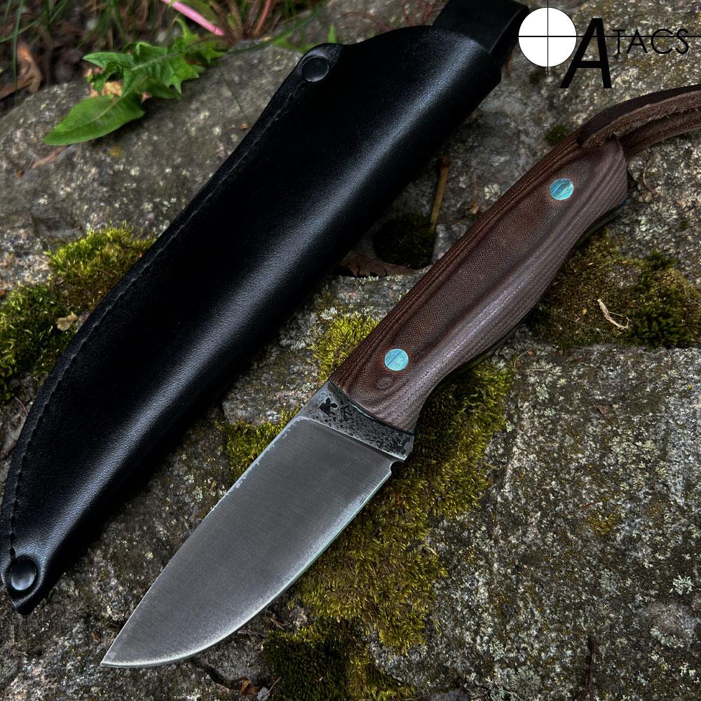 Ніж ручної роботи "Помічник" ( сталь х12ф1) + чохол з натуральної шкіри