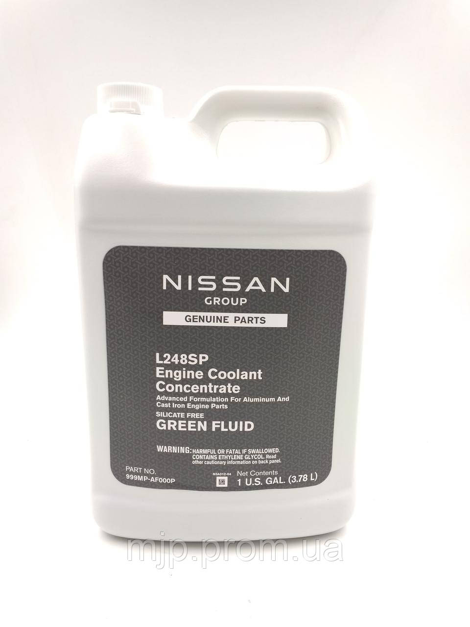 Антифриз Engine Coolant L248SP (США) 3.78л* (ID#1657970956), цена: 1485 ...