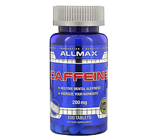 Caffeine 200 mg AllMax Nutrition, 100 таблеток