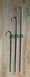 Підставка під вудки, зворотна - гачок, алюмінієва 93см, фото 4