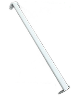 Перемычка (держатель кронштейна) БЕЛАЯ 90 см. система «Вертикаль» Торговое оборудование