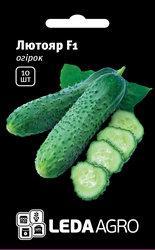 Насіння огірка Лютояр F1 - Leda Agro 10 шт в упаковці, фото 1