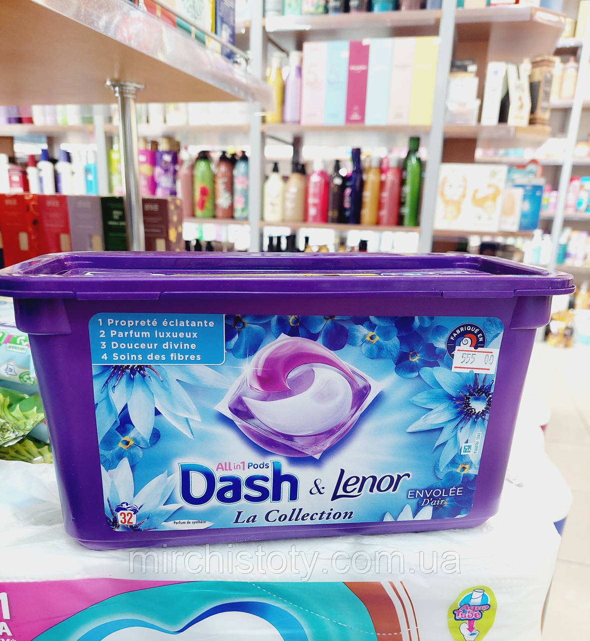 Dash Lenor 3en1 Envolée d’Air 35 Pods