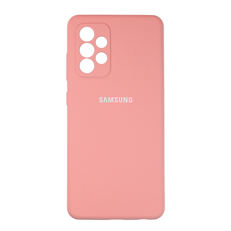 Чохол Silicone Case Premium для Samsung Galaxy A53 Pink, фото 1