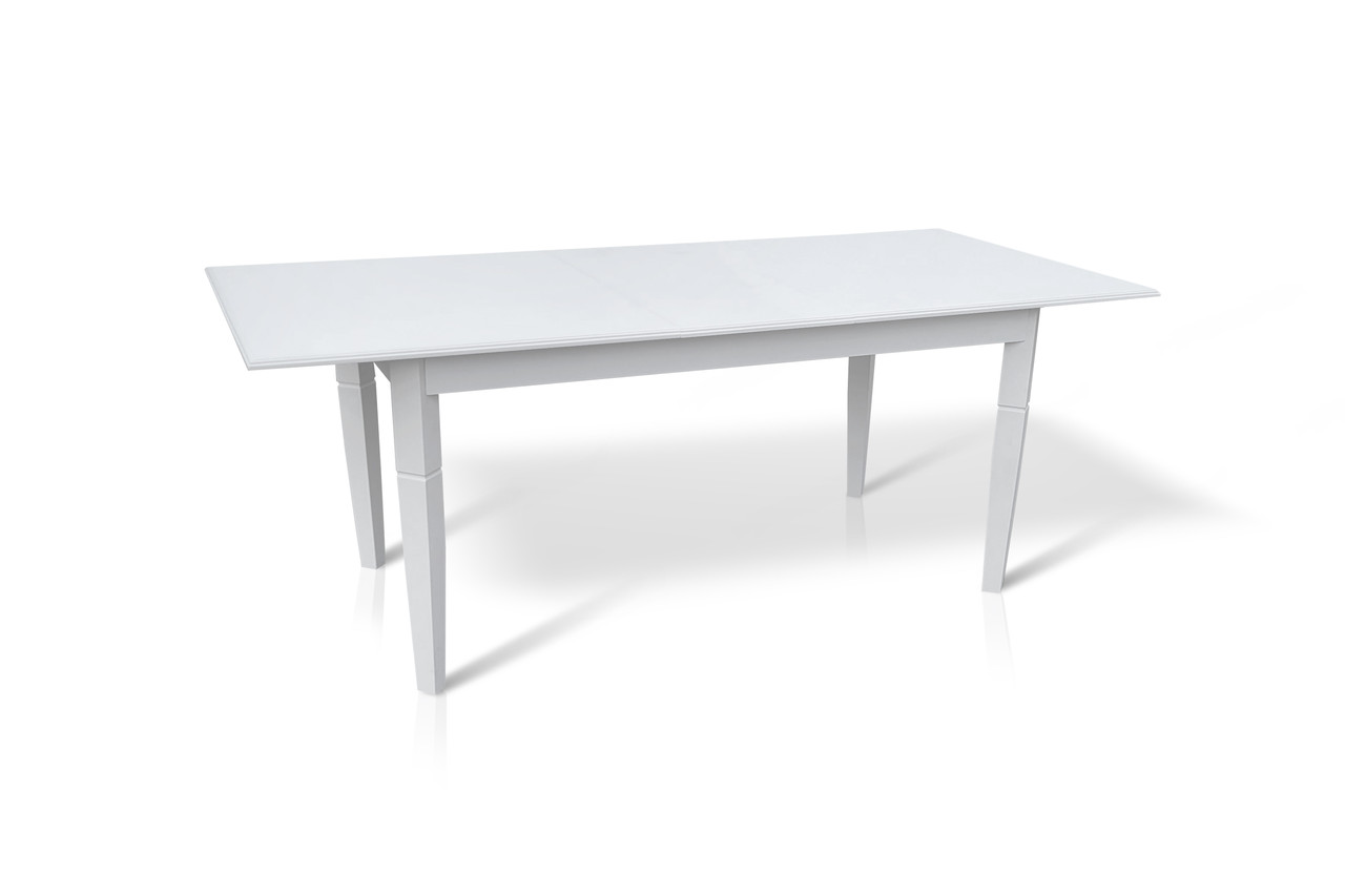 Стіл обідній Абрамс 160-200 см (білий), фото 1