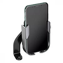 Велотримач для телефону Baseus Armor Motorcycle Holder Black (SUKJA-01), фото 3