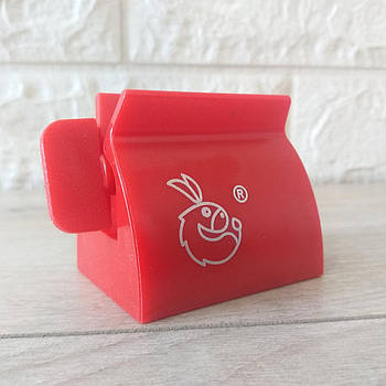 Прес видавальник для зубної пасти та крему Екструдер Червоний (KG-8743)