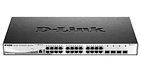 Коммутатор D-Link DGS-1210-28X/ME (24x1GE, 4x10G SFP+)