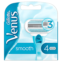 Картридж Gillette Venus Smooth - 4 шт. сменные картридж джилет венус