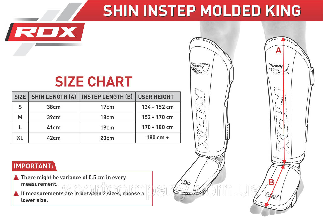 Накладки на ноги, захист гомілки RDX Molded S - фото 5 - id-p1858013915