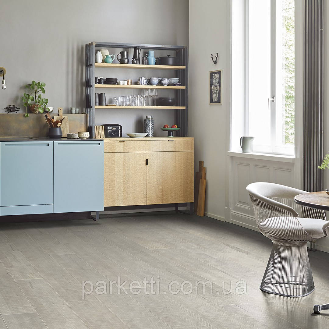 Parador 1744428 Trendtime 6 V4 Клен європейський сірий 3-смуговий, пилена структура, матовий лак, паркетна дошка, фото 1