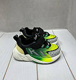 Тканинні дитячі кросівки Kimbo-o зелені Р27-31, фото 3