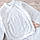 56 0-1 міс літній з дірочками костюмчик комплект на виписку з пологового роддому для новонароджених 4050 Білий, фото 3