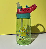 Пляшка дитяча напувалка з силіконовою соскою Baby bottle. Дитяча пляшечка для годування 400мл.