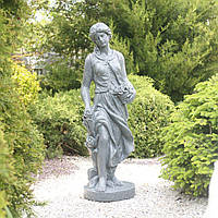 Садова фігура Богиня Весни зелений граніт 84х25х27 см Гранд Презент ССПГ12037-2 Зелений