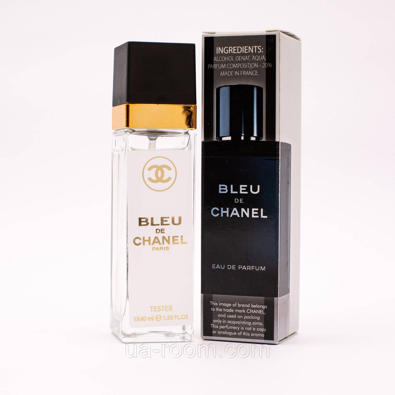 Тестер чоловічий  Chanel Bleu de Chanel, 40 мл