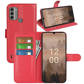 Чохол-книжка Litchie Wallet для Nokia C31 Red