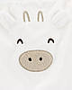 Махровий комплект для новонароджених - кардиган з капюшоном, штани, боді - Жирафа Картерс, фото 2